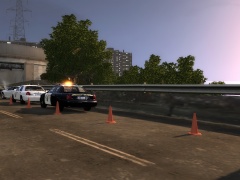 Officer involved MVA