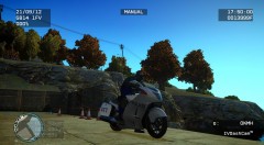 Finnish police motorbike