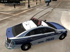 The new Boston Police cruisers...minus lights on top