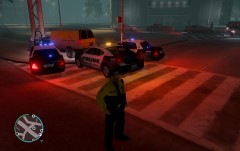 Liberty City Beach PD pursuit 'Whiz' van