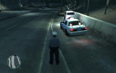 Officers pull over a suspicious taxi