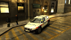Volvo V70 Norwegian police
