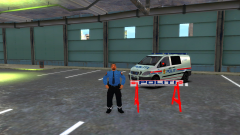 Norwegian Policebarrier