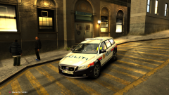 Volvo V70 Norwegian police
