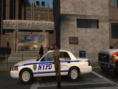 Lara Croft in NYPD