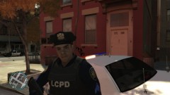 Sgt.Summers on a man with a knife call.