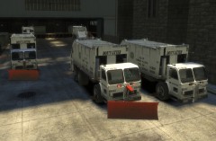 snow plow trashmaster