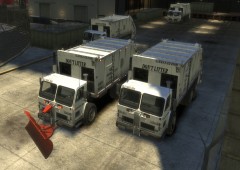 snow plow trashmaster