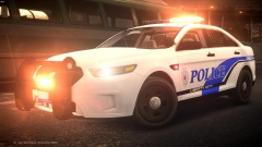 2014 Ford Taurus Police Interceptor "Liberty Police Department"