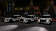 Royal Canadian Mounted Police x3 Vehicle Package