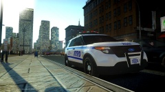 2013 Ford Explorer Police Utility "New York Police Department-Highway Patrol"