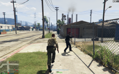 Running for cover whit city units cover.