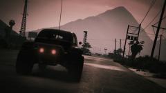 Driving around in Sandy Shores
