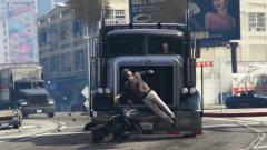 It's always nice to run people over in a big truck