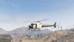 Patrol on helicopter