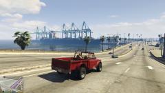 Cruising around the Port of LOS Santos