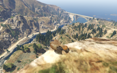 Surveying his kingdom