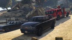 LSFD at a beach incident