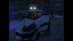 Heavily Damaged LSSD Cruiser