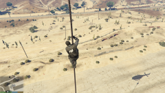 GTA V Rappelling