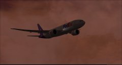FedEx Cargo over Russia