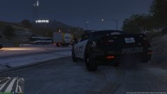 Sitting in Los Santos Freeway (I-1, Route 13)