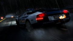 Chasing them bad guys in a Murcielago!