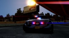 Unmarked Nissan Altima w/ Lights On