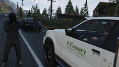 Wait a second... You guys are not real cops!