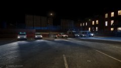 Met police fleet night with lights.jpg