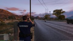 Drunkpolice's custom dark navy Deputy sheriff uniforms