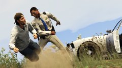 I'll show you police brutality, asshole!