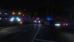 LSPD and LSFD Units On Scene