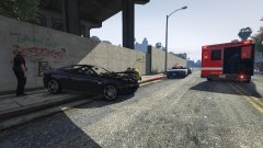 The victims vehicle