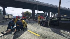 LSFD Treating one of the patients
