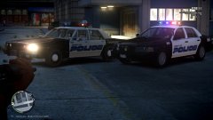 1980s & 2000s Police vehicle