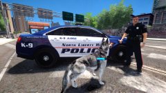 K9 Ford Police Interceptor Sedan