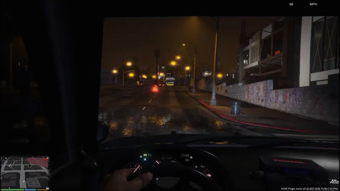 When clearing an intersection goes wrong