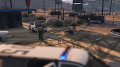 Over Watching The Crime Scene