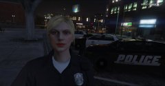 After a long day of patrol, a selfie!