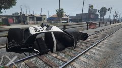 Decommissioned Vapid Stainer Police Interceptor