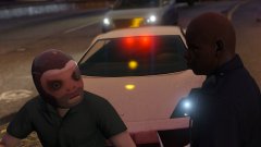 Nice helmet you got there, buddy