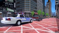 NYPD CTB stop a vehicle near the Triangle matching the description of a known terrorist.