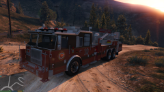 Tower ladder on a ride !