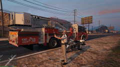 Tower Ladder spotted near Blaine County !