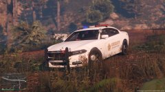 Kicking Up Dirt In The Charger!