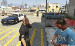 On Scene w/ Petit Larceny Suspect