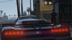 Officers talking about their hairstyles!