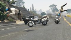 Motorcycle unit vs motorcycle unit