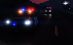 SAHP Escorts MVA victim